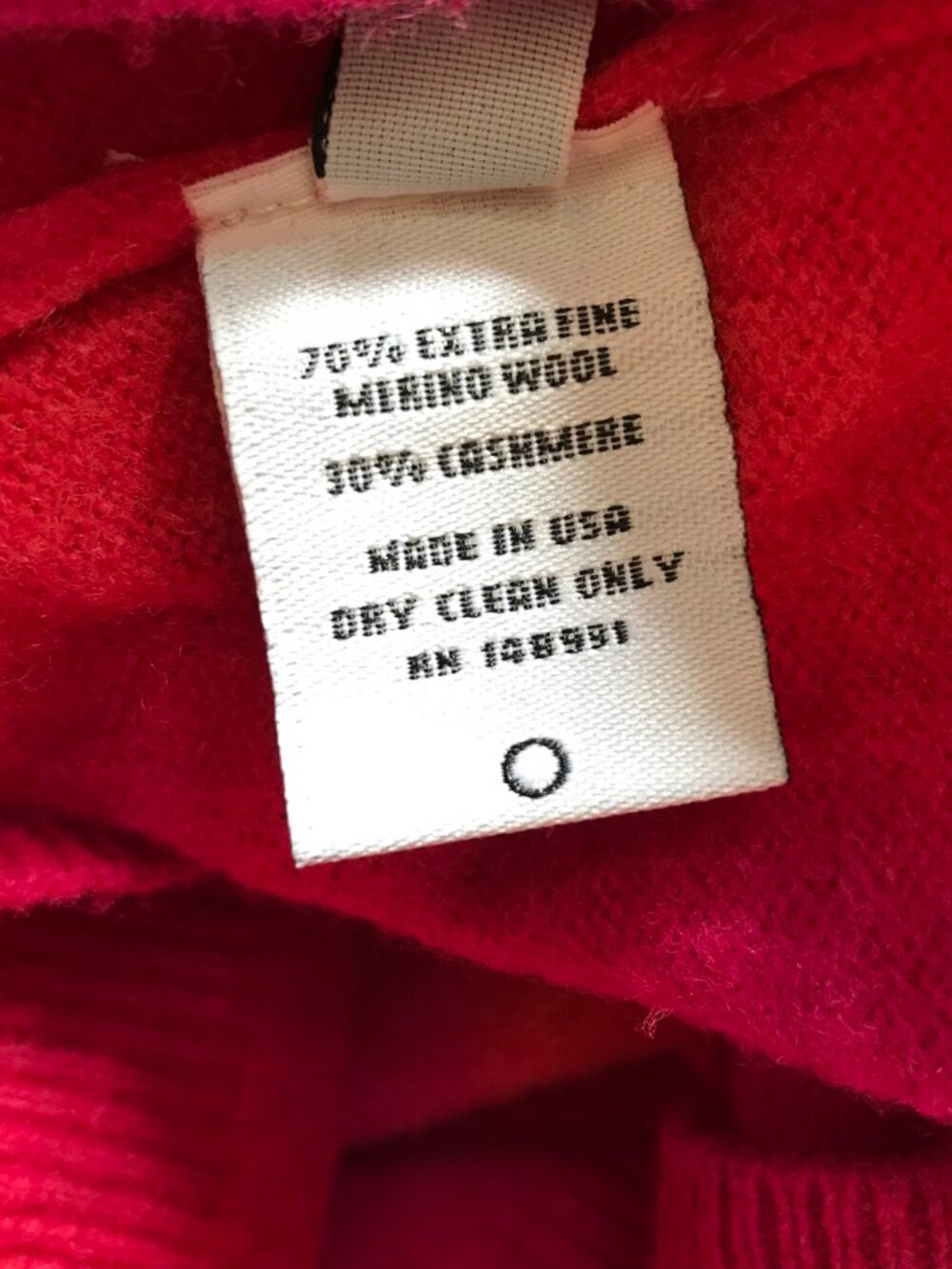 The Elder Statesman Tunnel Tie Dye Sweater Womens Medium Pink Crew Neck Jumper - Picture 7 of 12